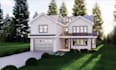 do realistic 3d rendering 3d bim model in revit, sketchup