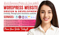 do wordpress website development redesign build wordpress blog website design