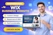 build a clean and high converting wix website