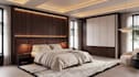 visualize 3d villa exterior facade, landscape remodel, minimalist interior decor