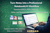 create notebooklm docs, audio overviews, videos, knowledge systems