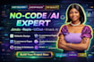 develop customize your jimdo, replo, uchat, knack ai project