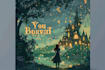 create illustrated fairytale book cover