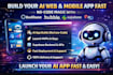 build fix ai web mobile app with budibase bubble supabase v0 lovable onspace ai