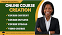 create online course content, ebook course creation, syllabus, wix, video course