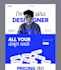 build a modern responsive website