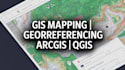 do georeferencing gis mapping arcgis and qgis spatial analysis