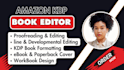 proofread and edit self help memoir or personal development book for amazon kdp