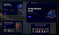 design a premium startup pitch deck presentation