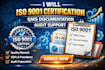 iso 9001 support, qms documentation and compliance services
