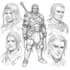create dnd character design, concept art and illustration