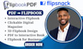 create an interactive flipbook digital magazine, flip book, flipsnack, publuu