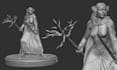 custom stylized 3d character model realistic 3d miniature model for 3d printing