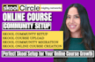do skool community setup, skool online course community, skool onboarding expert