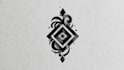 custom an abstract black tattoo design