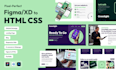 convert figma, xd, psd to pixel perfect html css bootstrap 5