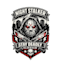 design high quality ghost mascot logo with t shirt design