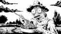 make linocut or cartoon illustration for t shirts