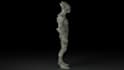 optimize model visualization,blender alien creature,modular outfit,monster rig3d