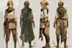 make 2d character design and character sheet