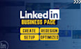 create a linkedin business page