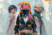 design anime character , cyberpunk character