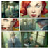 do comic book covers, pages, pinups, superheroes