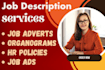 do job description jd writing