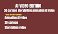 create 3d cartoon storytelling animation video, ai video for kids, teens, adults