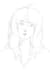 draw a black and white fan art
