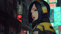 design anime character , cyberpunk character