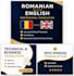 translate romanian to english professionally including technical document