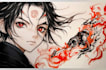 make anime tattoo design