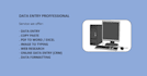 do copy paste, data entry and excel tasks quickly and accurately