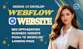 design webflow website figma to webflow webflow design webflow expert