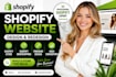 build shopify website, shopify store, or shopify dropshipping store