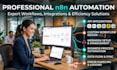 develop n8n automation, n8n workflow, ai automation, or n8n ai agentdevelop n8n