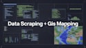 scrape clean geocode and map data using python gis and google maps