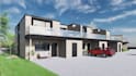 render 3d architectural house exterior interior, sketchup 3d rendering