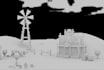 create a stylized 3d low poly environment scene in blender