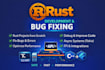develop a rust project or backend application