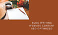 write SEO blog posts and articles
