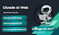 deploy claude ai saas web app saas product web development ai web app cloud app