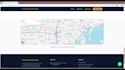 build a responsive landing page with whatsapp form and map