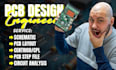make hardware prototyping, schematic, pcb design, esp32, esp8266, stm32, arduino