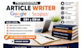 write and publish your research article on scopus, google scholar, eb1, eb1a