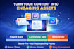 repurpose your content into engaging social posts and emails