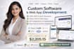 develop custom software, web apps, CRM, erp, odoo, pos system and saas platforms