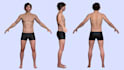 create realistic human 3d characters