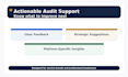 audit your instagram linkedin or facebook content